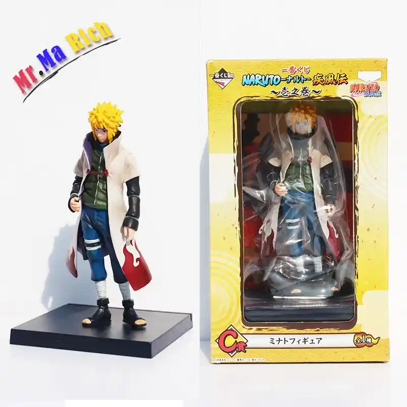 Naruto Figure Minato Mamikaze Kunai Action Figure Pvc Educational Toys With Box 18cm Aliexpress
