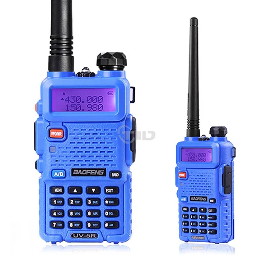 BaoFeng UV-5R рации двухдиапазонная 136-174 / 400-520 мГц баофенг уф-5r рация портативная uv5r рация баофенг uv-5r рация для охоты баофенг uv 5r - Цвет: Blue