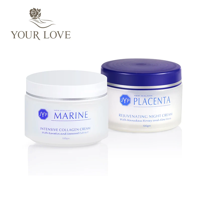 

YourLove NewZealand Marine Collagen Day Cream +Sheep Placenta Night Cream Moisturizing Whitening Anti Wrinkle Skin Healing Cream