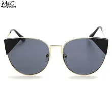 FANALA 2017 Mujeres gafas de Sol Gafas de Sol Gafas de sol de Metal Diseñador de Modas Damas de Cristal UV400 Oculos Gafas Accesorios