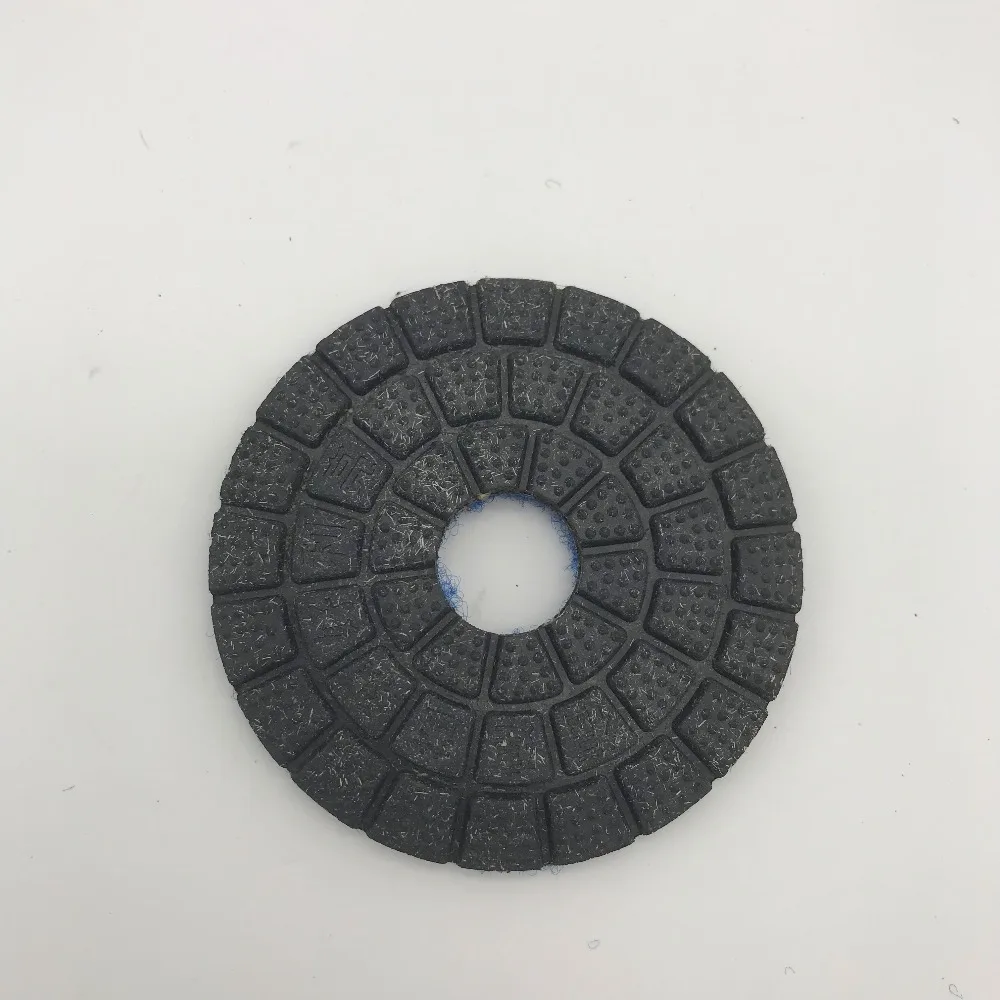 Black Buff 3 inch (80 mm) Premium Diamond Polishing Pads for Dark Color