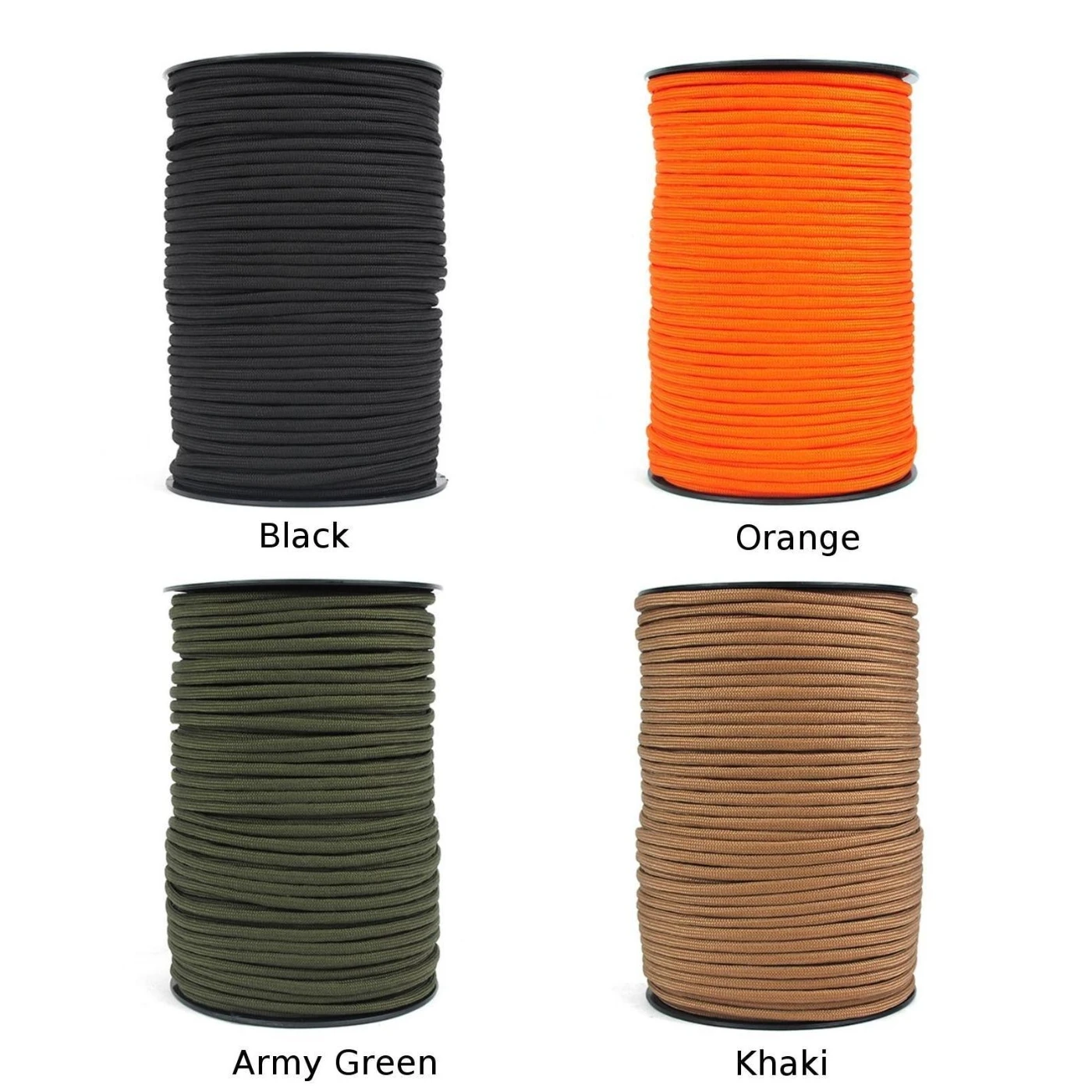 100m 4mm Sports Bowing Hiking Safety Climbing Rope 9 Strands Heavy Duty Parachute Lanyard Equipment Convenient