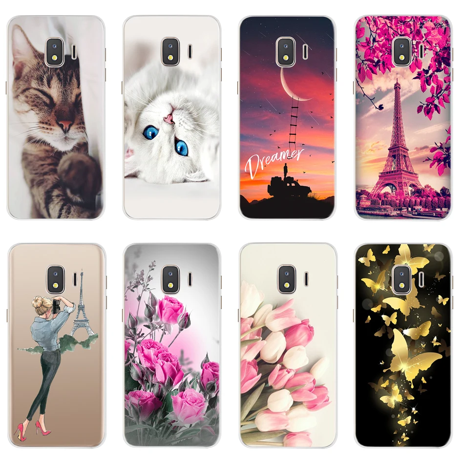 

For Samsung J2 Core Case Silicone Back Cover For Samsung Galaxy J2 Core 2018 J260 J260F SM-J260F J2Core Cover Bumper Phone Cases
