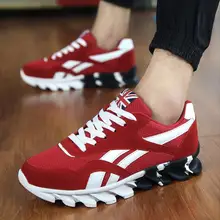 Новинка; сезон весна-осень; повседневная обувь; мужские кроссовки больших Size37-49; модная удобная обувь из сетчатого материала на шнуровке; Мужская обувь для взрослых; zapatos hombre