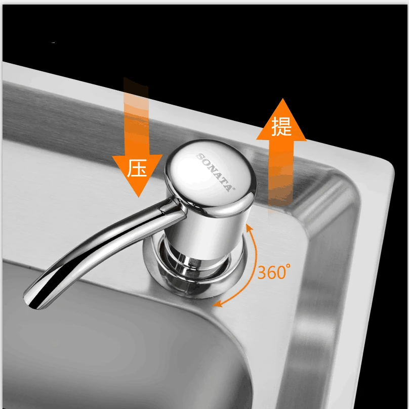 

Spray Liquid Soap Dispensers Bathroom Kitchen Hand Washing Basin Soap Dispensers Sink Detergent Bottle Plastic Bottle 320ml