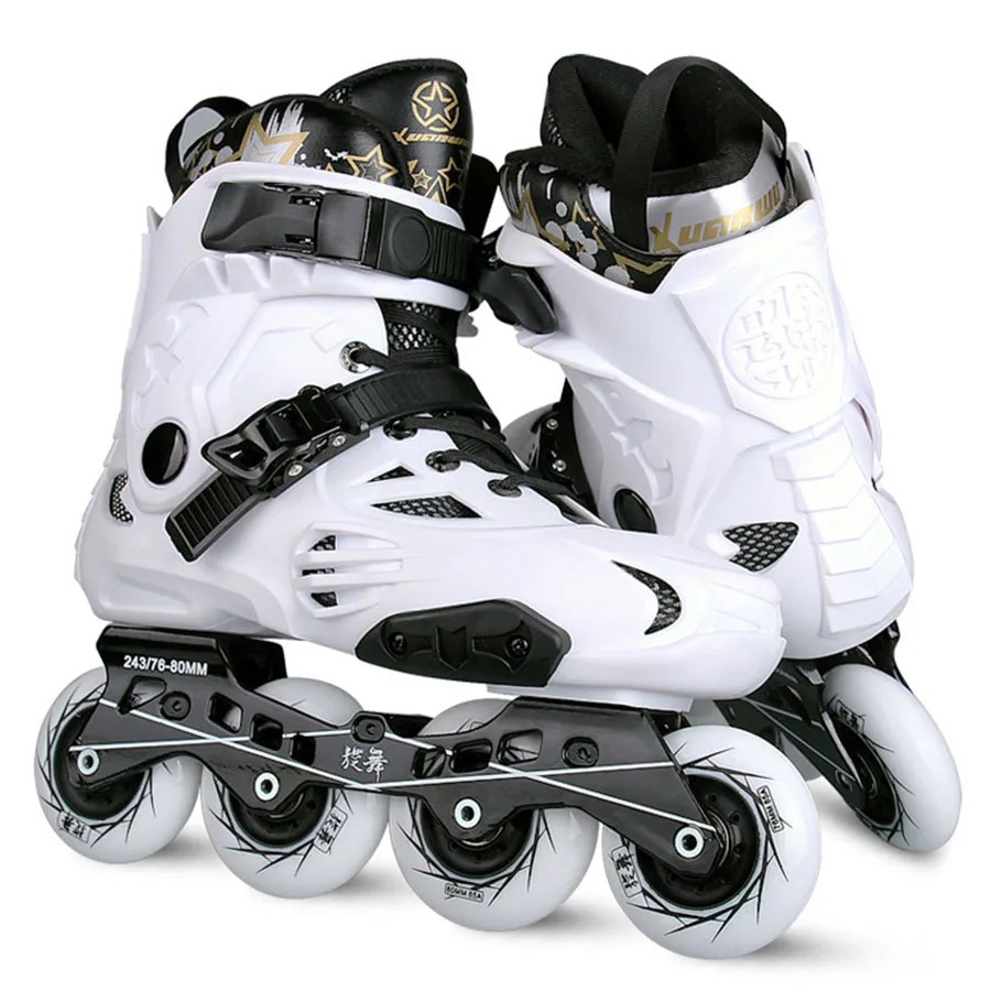 Japy Skate роликовые коньки со слалом Фигурное катание для взрослых роликовые коньки Профессиональные роликовые коньки для улицы катание для мужчин и женщин
