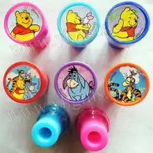 12 шт./партия. смешанный дизайн, принт с героями мультфильмов, мишкой и тигром, детские игрушки, развлечение для детского праздника, фантастическая игрушка, подарок на день рождения, 2,5x3,7 см