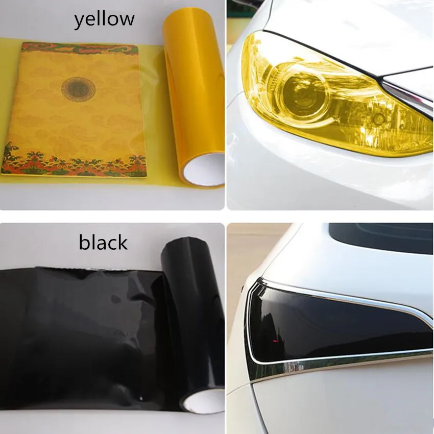 Car Light Headlight Taillight Tint Sticker FOR passat b5 volvo s40 mini