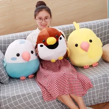 1pc 30/40cm Cartoon Lucky Parrot doll chick Bird Plush fledgling toy Comfortable animal cushion Kid's Christmas Gift Ball Pillow 1pc 30/40cm Cartoon Lucky Parrot doll chick Bird Plush fledgling toy Comfortable animal cushion Kid's Christmas Gift Ball Pillow