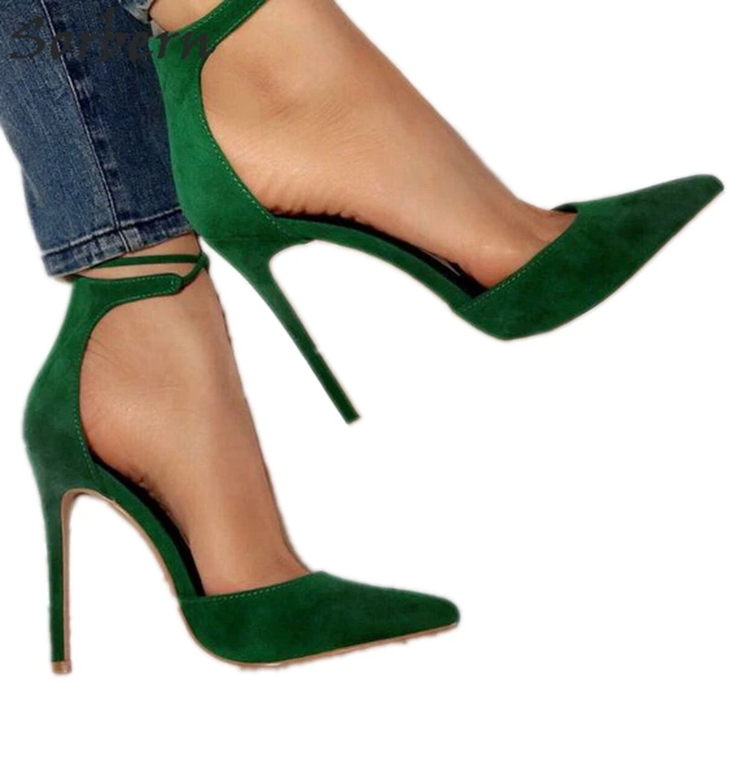 

Sorbern Ins Hot Pointed Toe Women Pump High Heel Multi Styles Ol Shoe Custom Shoes Plus Eu Size 35-46 Ladies Heels Stilettos