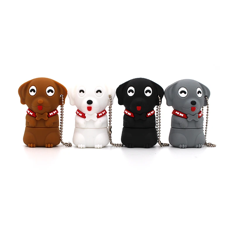 

Cartoon Animal Dog Memory Stick 4GB 8GB Usb Flash Drive 16GB 32B Pen Drive 64GB Pendrive Hot Sale Free Shipping