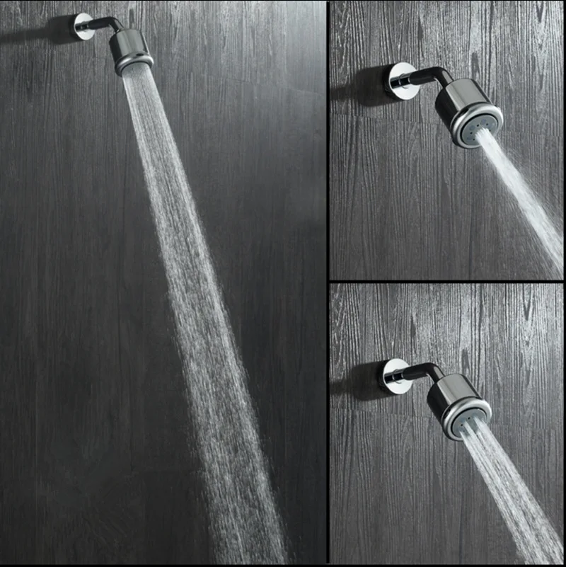 

Solid Brass Bathroom Shower Set Brushed Nickel Wall Mount Single-Function Tub and Shower Trim Kit with Single-Spray Shower Head