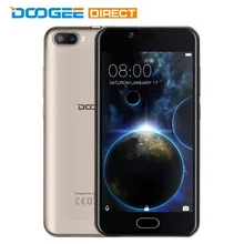 Doogee стрелять 2 5.0 дюймов android 7.0 mtk6580 quad core 1 ГБ + 8 ГБ/2 ГБ + 16 ГБ 3 г смартфон 5.0mp задней камеры телефона