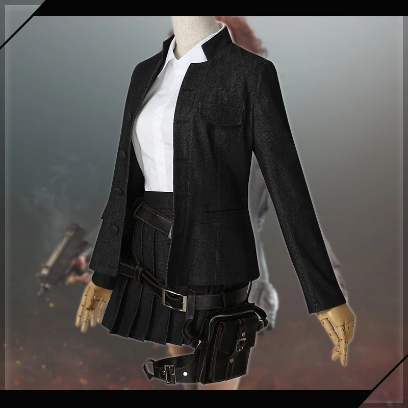  [STOCK] 2018 Hot Anime PUBG PlayerUnknown's Battlegrounds SJ Battle Uniform Cosplay Costume For Hal