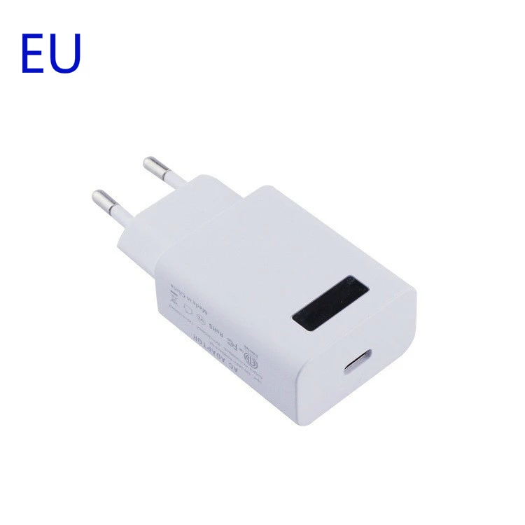 Usb type-C PD зарядное устройство адаптер для Apple MacBook/iPhone X/ iPad type-c USB-C PD Быстрая зарядка 18 Вт стены/путешествия зарядное устройство адаптеры - Тип штекера: EU