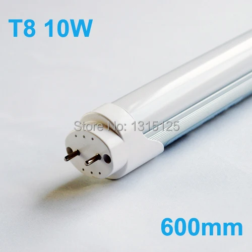 

Super Brightness 2ft T8 Led Tube 600mm 10W SMD2835 Led Bulbs tubes Light Fluorescent Tubetes AC85-265V Warm Cold White 1000lm