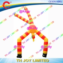 6mH 2 руки 2 ноги надувная аэродинамическая Танцующая фигура для наружной рекламы, дизайн надувная воздушная танцовщица, продвижение надувная танцовщица