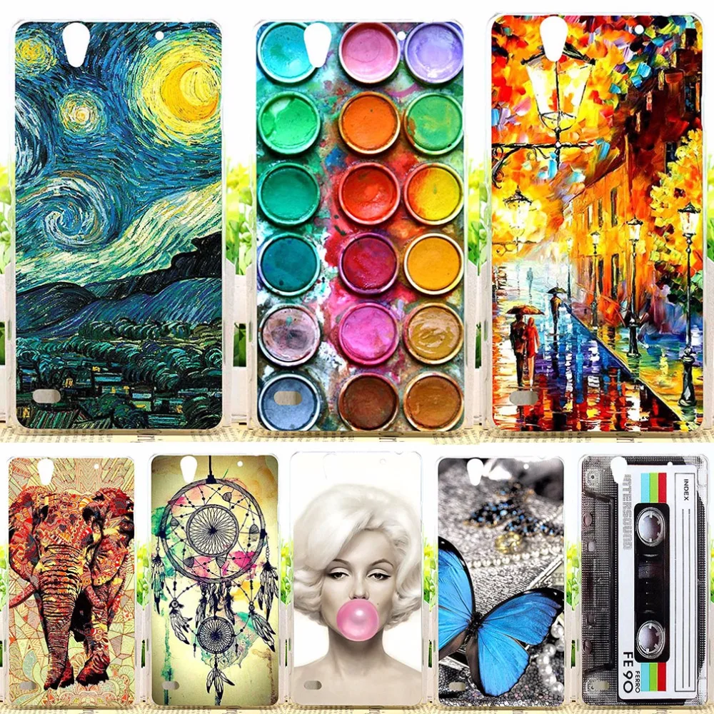 Fashion Soft Case For Sony Xperia C4 E5333 E5303 Phone Cover Silicone TPU Cases 5.5 inch |