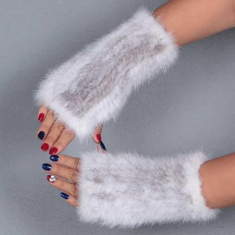 Glaforny 2018 новые теплые варежки для рук Модные черные коричневые женские зимние