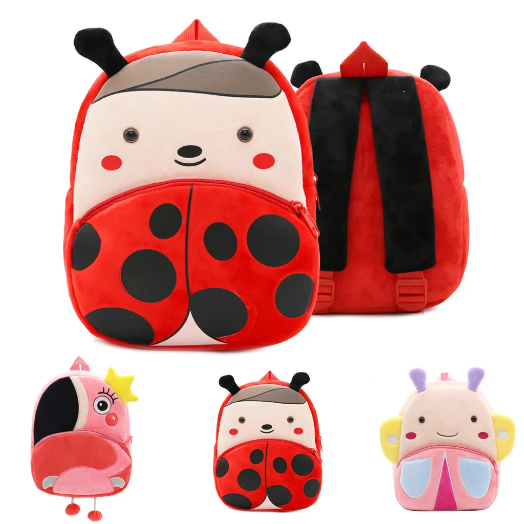 

2019 New Children Baby Girls Boys Kids Cute Cartoon Animal Backpack Toddler School Bag Mochilas Feminina bagpack mochila mujer