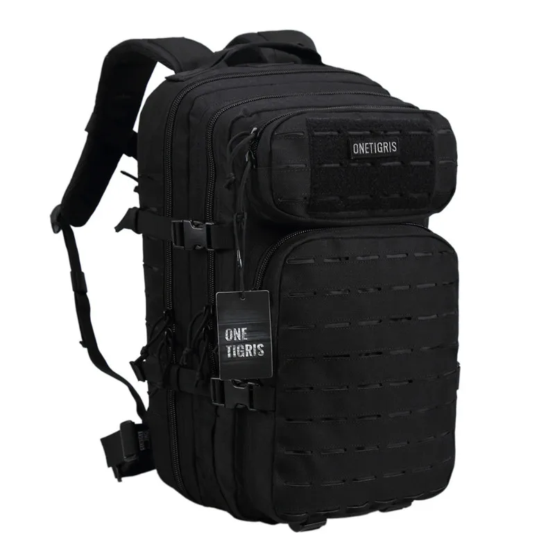 Tactical 36L Backpack Laser Cut MOLLE Assault Pack for