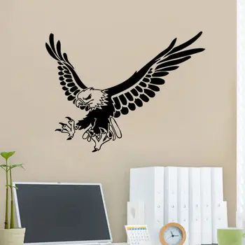 

Flying Eagle Wall Home Sticker Eagle Animal Wall Decor Bird Wall Decor Kids Room