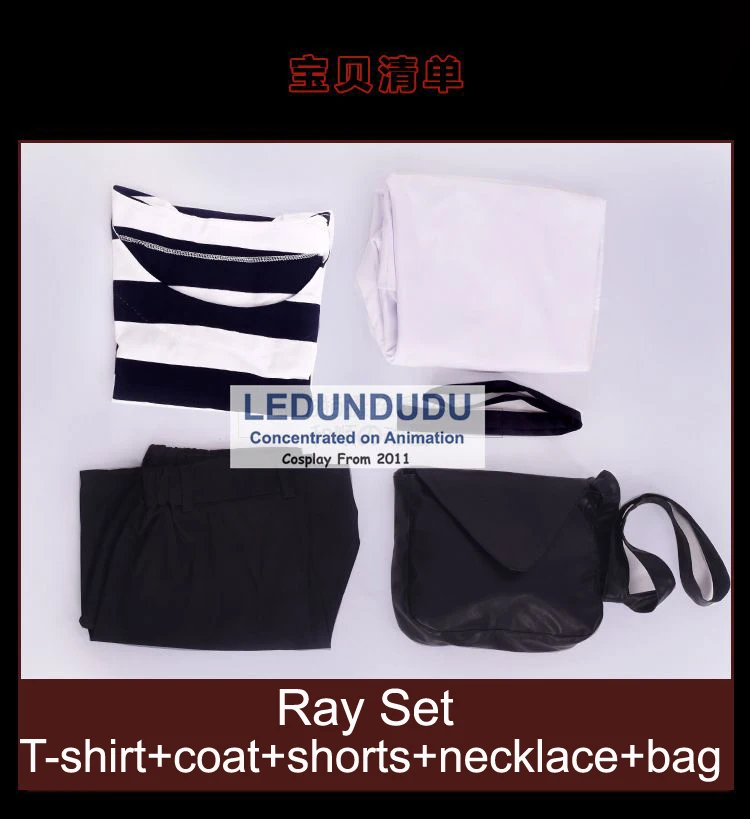 New Anime Angels of Death Rachel Gardner Isaac Foster Uniform Outfit Game Ray Zack Cosplay Costumes for Halloween Party (5)