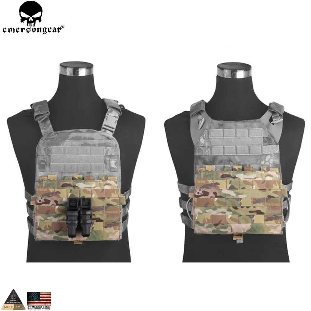 

EMERSONGEAR MOLLE Panel For AVS JPC 2.0 VEST Hunting Vests Accessories Multicam Black EM9288