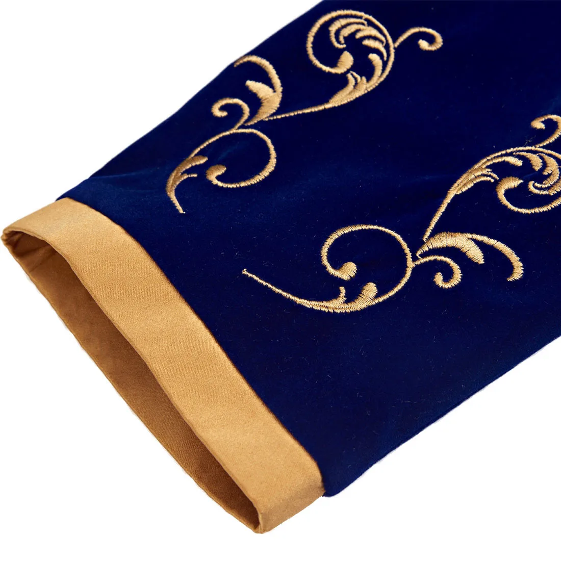 britânico, palácio, preto, dourado, bordado, para casamento, slim fit