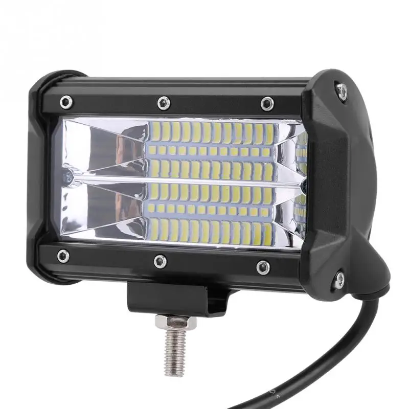 2pcs 10-30V 5in 72W LED Car Work Light Bar DRL Flood Beam Lamp Suv Driving Motorcycle for Off Road Tractor Trucks | Автомобили и