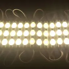 5730 3 светодиодный Светодиодный модуль ввода 12 В с объективом водонепроницаемый, 120degree1. 5 Вт белый, СВЕТОДИОДНЫЙ знак, магазин баннер, ужин ярче