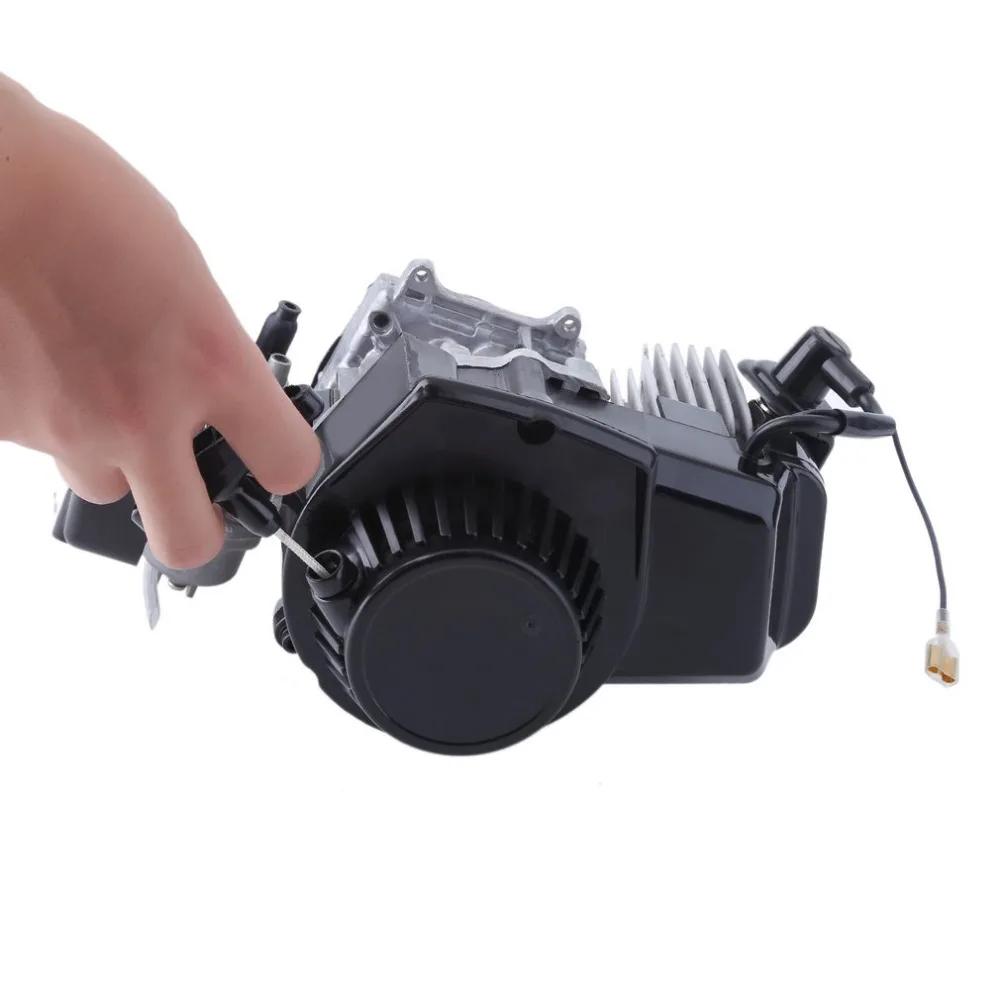 

Electric Bicycle Motor 50cc 2-Stroke Engine Motor Start Starter Pockets Mini Bike Scooter Two Stroke Bicycle Engineb USA ship