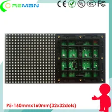 Módulo exterior p5 da tela do diodo emissor de luz da cor completa p5/rgb p5 conduziu o módulo impermeável ip67