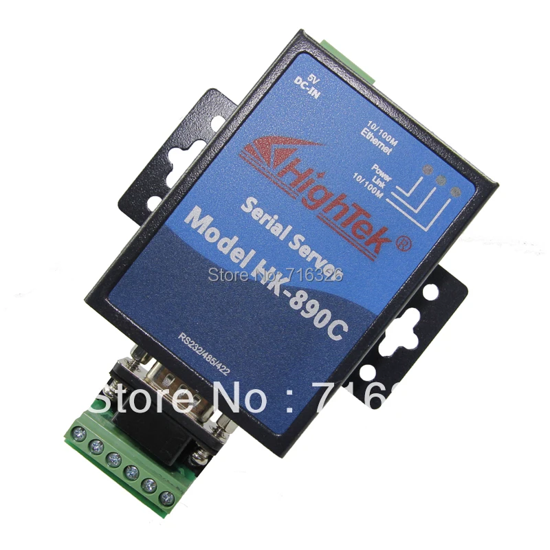 

RS232 RS422 RS485 to TCP/IP Ethernet Serial Device Server Adapter Converter