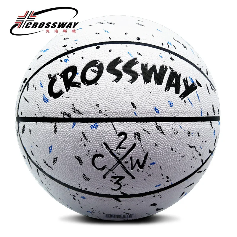 

Hot sales NEW Brand Cheap CROSSWAY L702 Basketball Ball PU Materia Official Size7 Basketball Free With Net Bag+ Needle