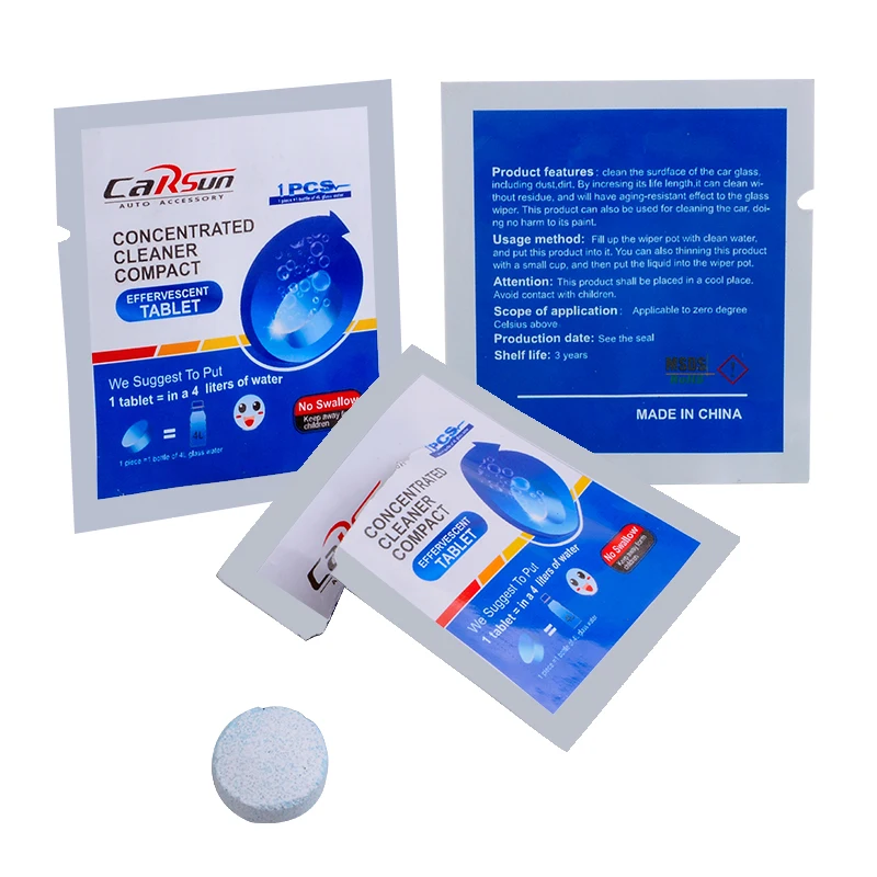10Pcs/lot Windshield Cleaner Effective Car Window Cleaning Solid Wiper Fine Auto Glass Cleaner Screenwash Concentrate Sheet 10Pcs/lot Windshield Cleaner Effective Car Window Cleaning Solid Wiper Fine Auto Glass Cleaner Screenwash Concentrate Sheet