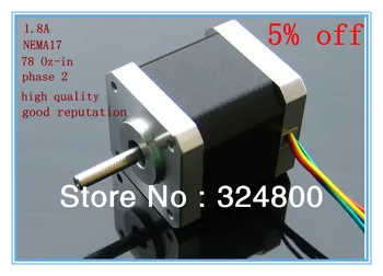 

NEMA17 CNC stepper motor 78 Oz-in /48mm stepping motor/1.8A 5pcs