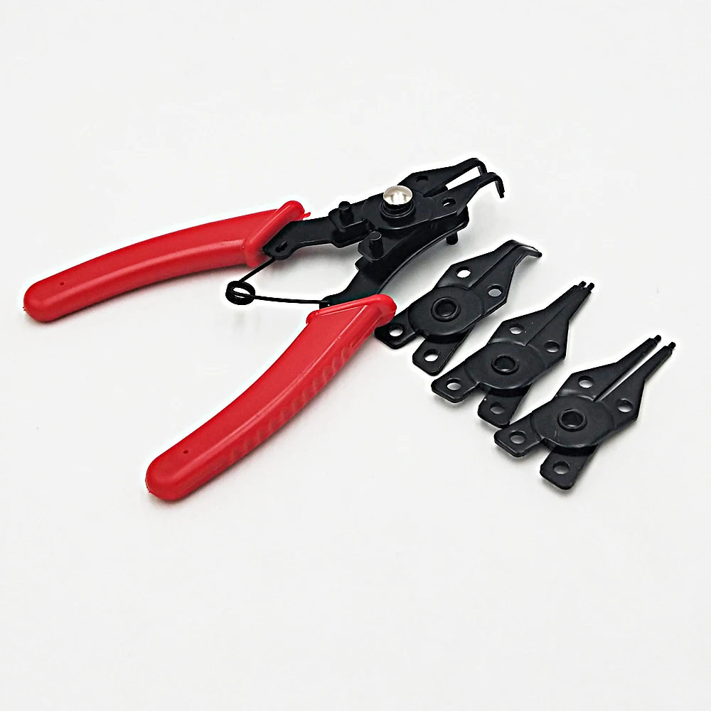 5pcs set circlip plier 4 in 1 Multi Circlip plier clamp for nail