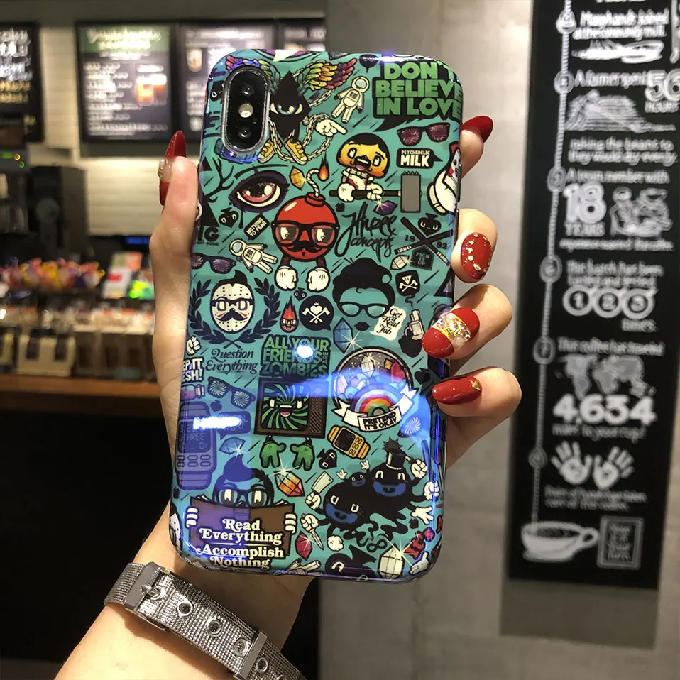 Силиконовый чехол для телефона iPhone 6 6S 7 8 плюс Чехол ТПУ принципиально X XS XR MAX