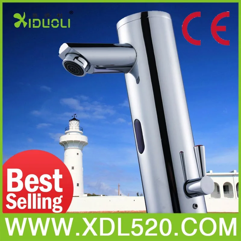 XIDUOLI Free shipping automatic Modern faucet with sensor water tap bathroom mixer&amptap torneiras | Обустройство дома