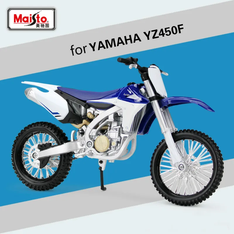 

Maisto for YAMAHA YZ450F Motocross Simulation Model for Yamaha Offroad Motorcycle Diecast Cross-country Racing Motor Model 1:12
