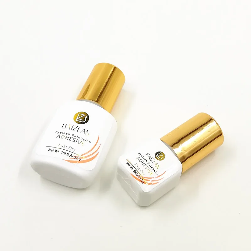 

2-3sec Fast Dry Eyelash Extension Adhesive Glue Long Lasting Black Individual Eyelash Glue 5-7weeks Low Odor Lashes Glue
