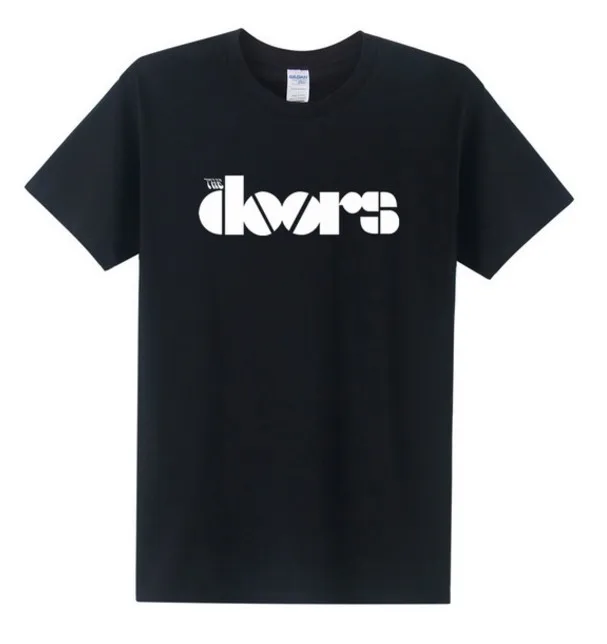 

The Doors T Shirts Men Casual Cotton Jim Morrison Men T-shirts Short Sleeve Fashion shirts Man Rock Tops Tees