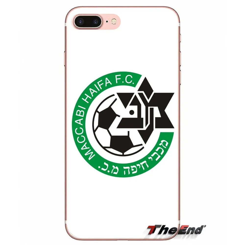 Израильский футбольный клуб Maccabi Haifa чехлы для Sony Xperia Z Z1 Z2 Z3 Z5 compact M2 M4 M5 E3 T3 XA Aqua LG G4