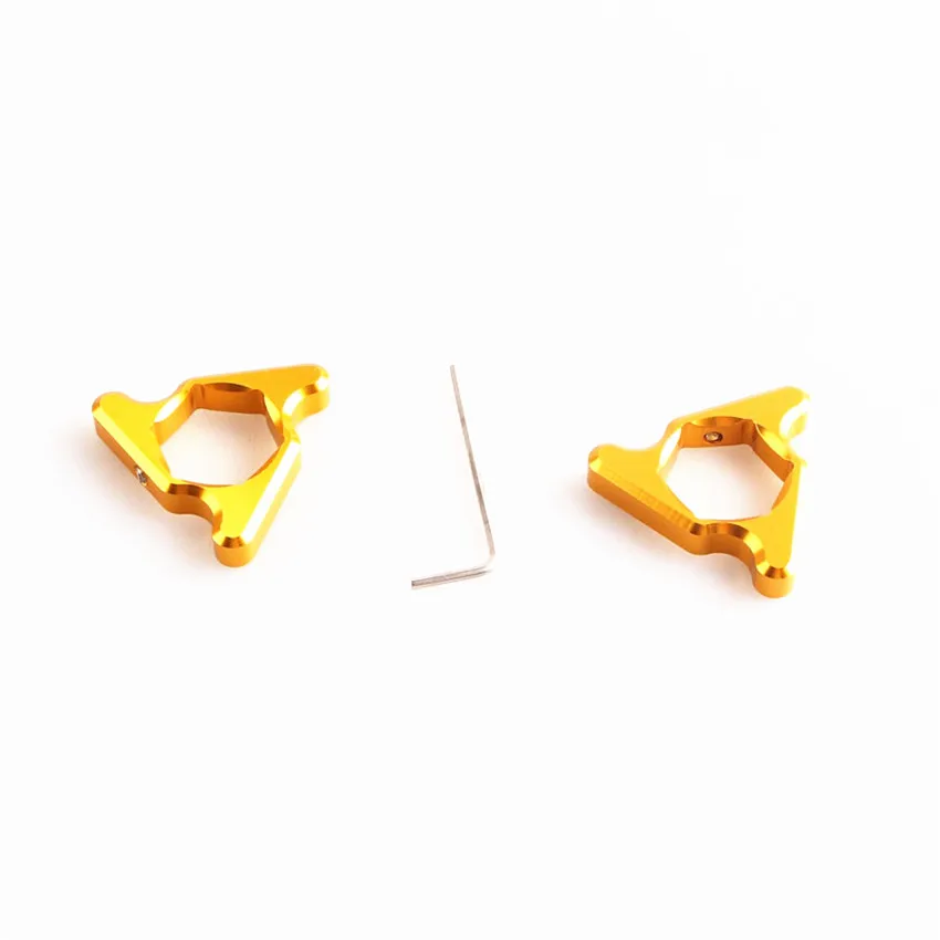 Areyourshop Front Axle Fork Crash Sliders Cap for Suzuki GSXR 600//750 2004-2005 K4 Gold
