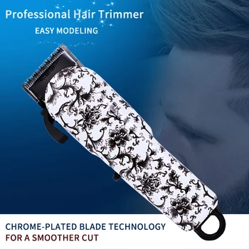

100-240V Professional Hair Clipper Electric Hair Trimmer 0.1mm hair cutting Machine Beard Trimmer haircut clipper rechargeable