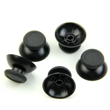 

10pcs Analog Replacement Controller Thumbsticks Thumb Stick for Sony PS4 Black