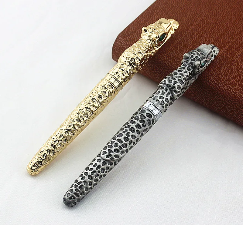 

Fountain Pen Jinhao Golden Leopard luxury pen high quality electroplating 0.5mm sheet metal pen tip office gift preferred