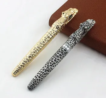 

Fountain Pen Jinhao Golden Leopard luxury pen high quality electroplating 0.5mm sheet metal pen tip office gift preferred