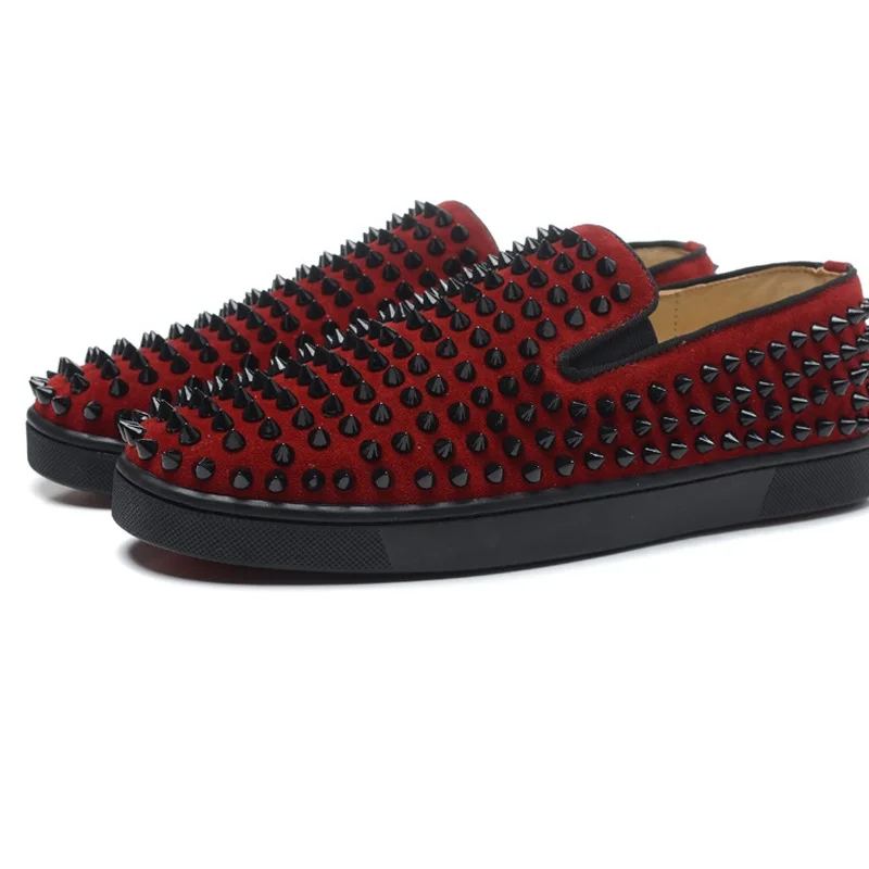 red bottom trainers mens